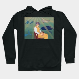 Whale watching Hoodie